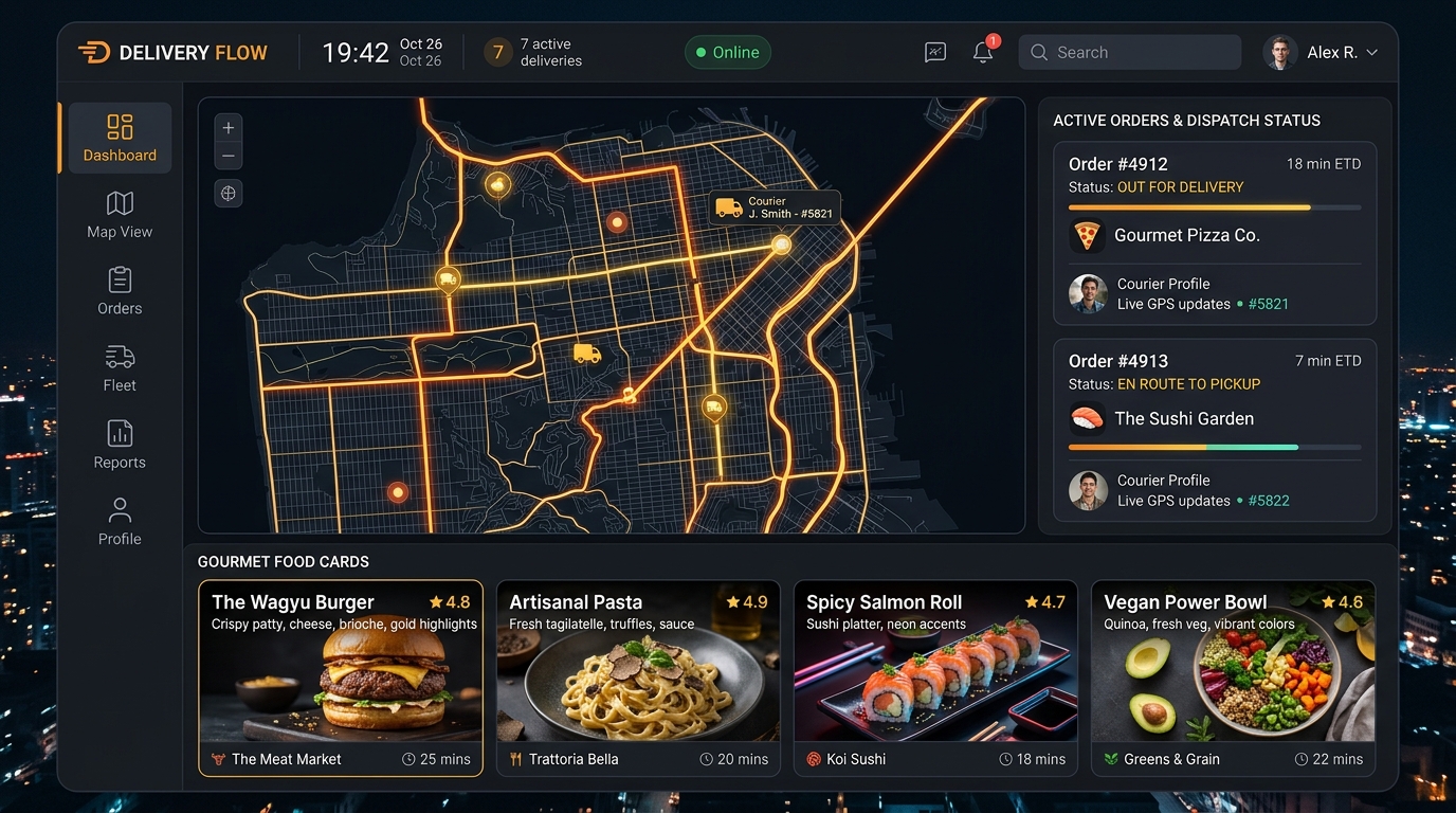 BiteExpress - On-Demand Food & Grocery Ordering App